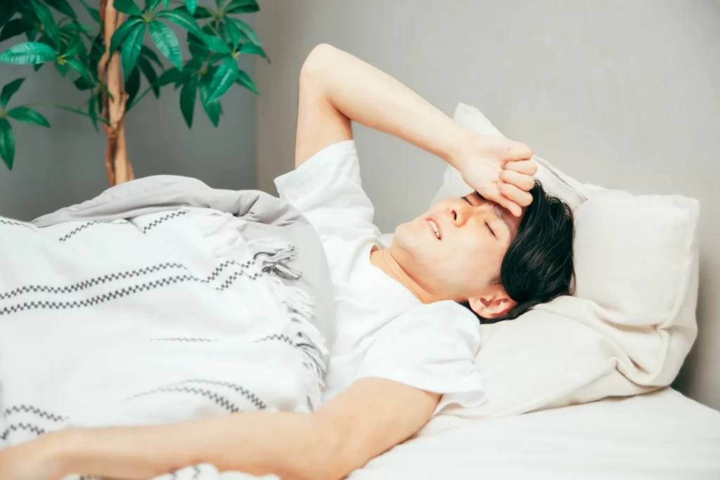 眠れない・気分が落ち込む